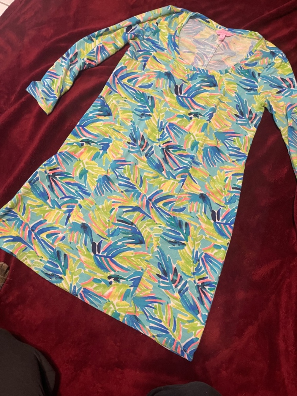 Lilly Pulitzer Pink Tropical  Dress
